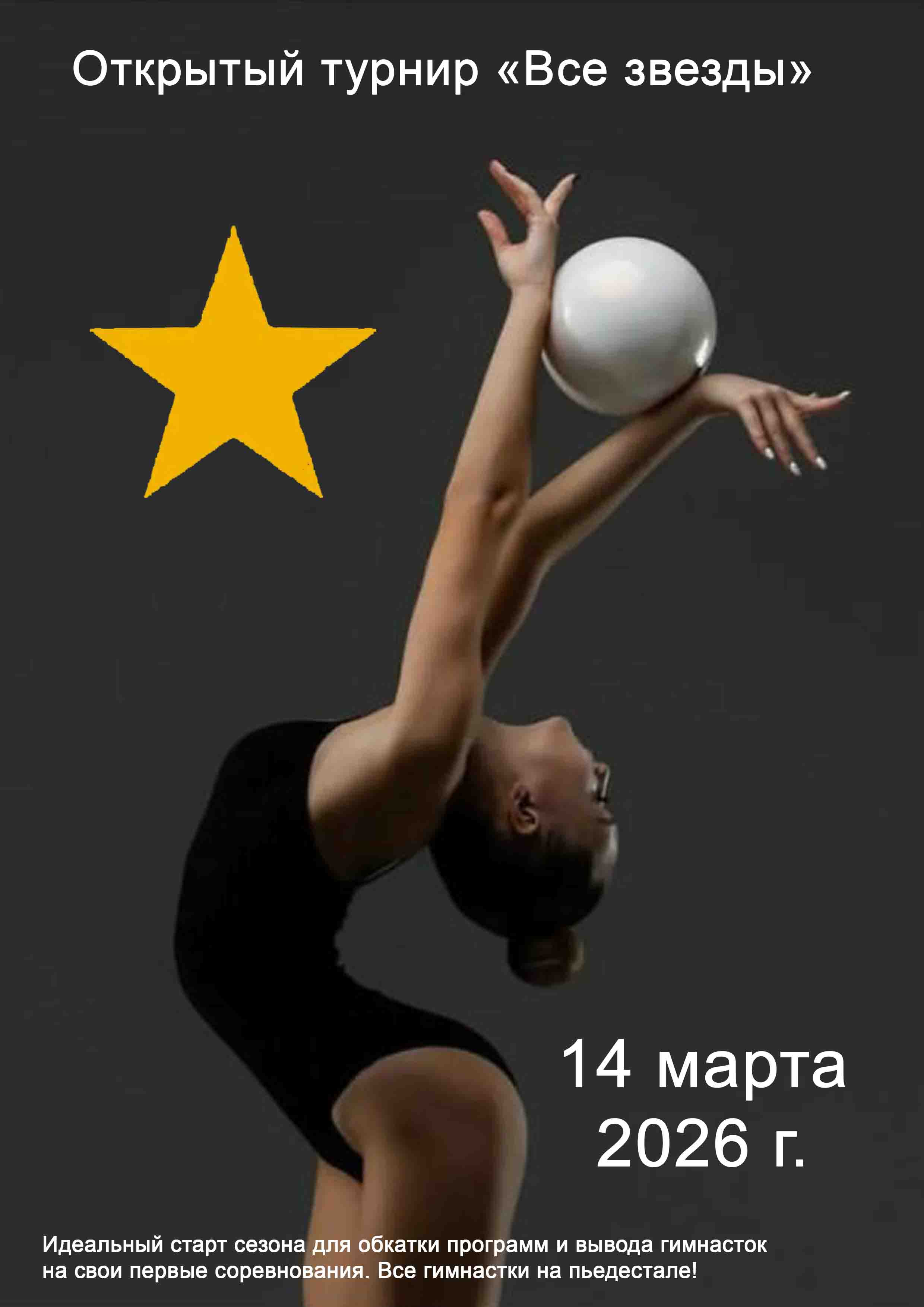 Открытый турнир «Все звезды» 14 марта 2026 года