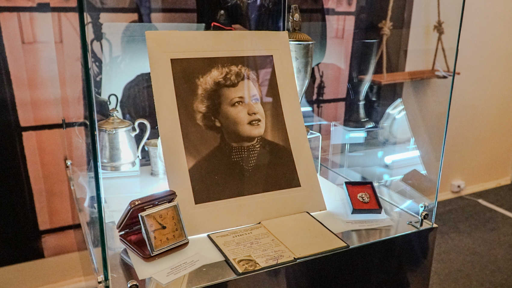 Открытие выставки «Негасимый свет. Женщины – спортсменки Ленинграда в годы Великой Отечественной войны». 30 января 2026 года 