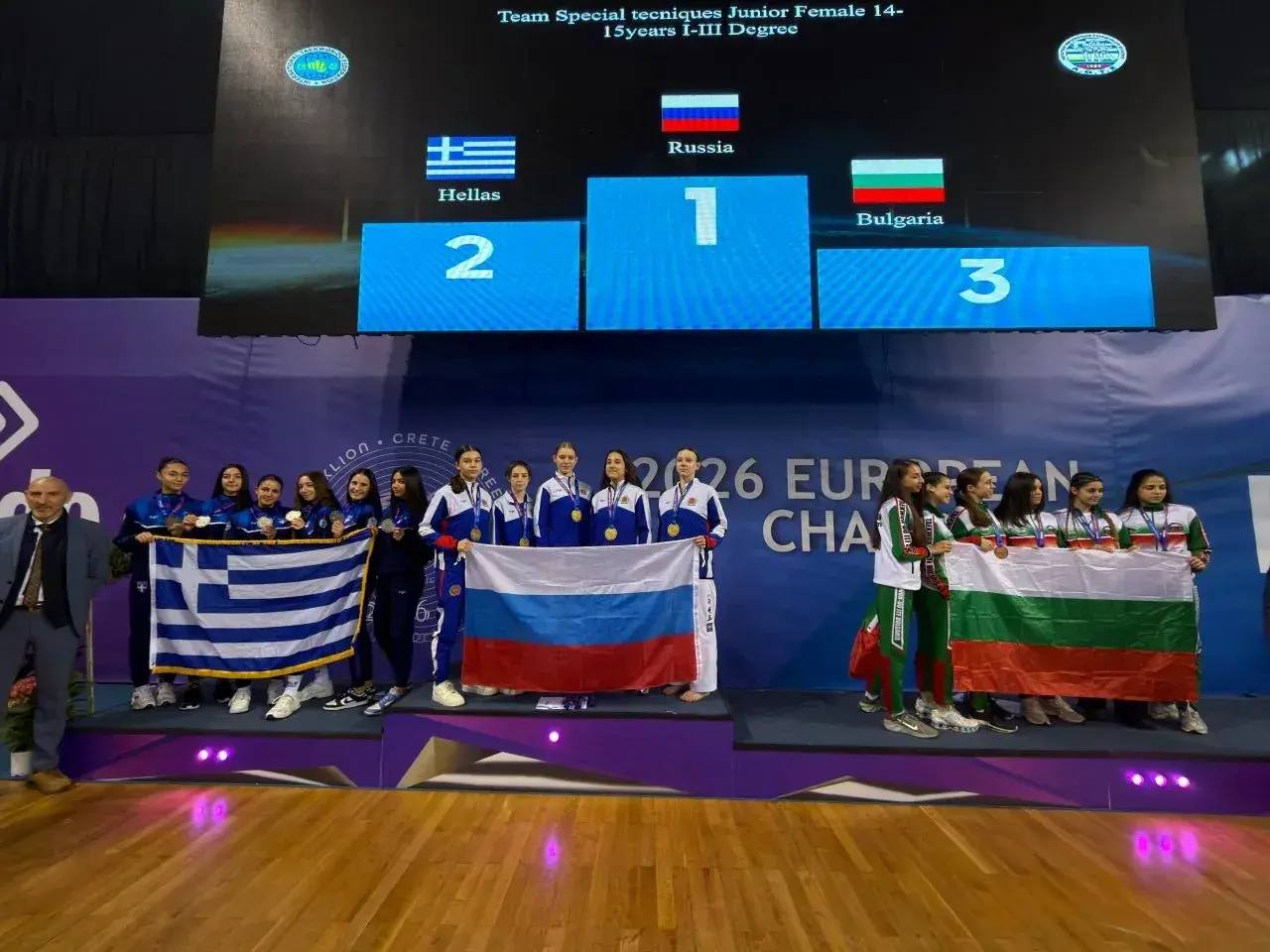 Чемпионат и первенство Европы по тхэквондо ИТФ 25 апреля 2026 года 