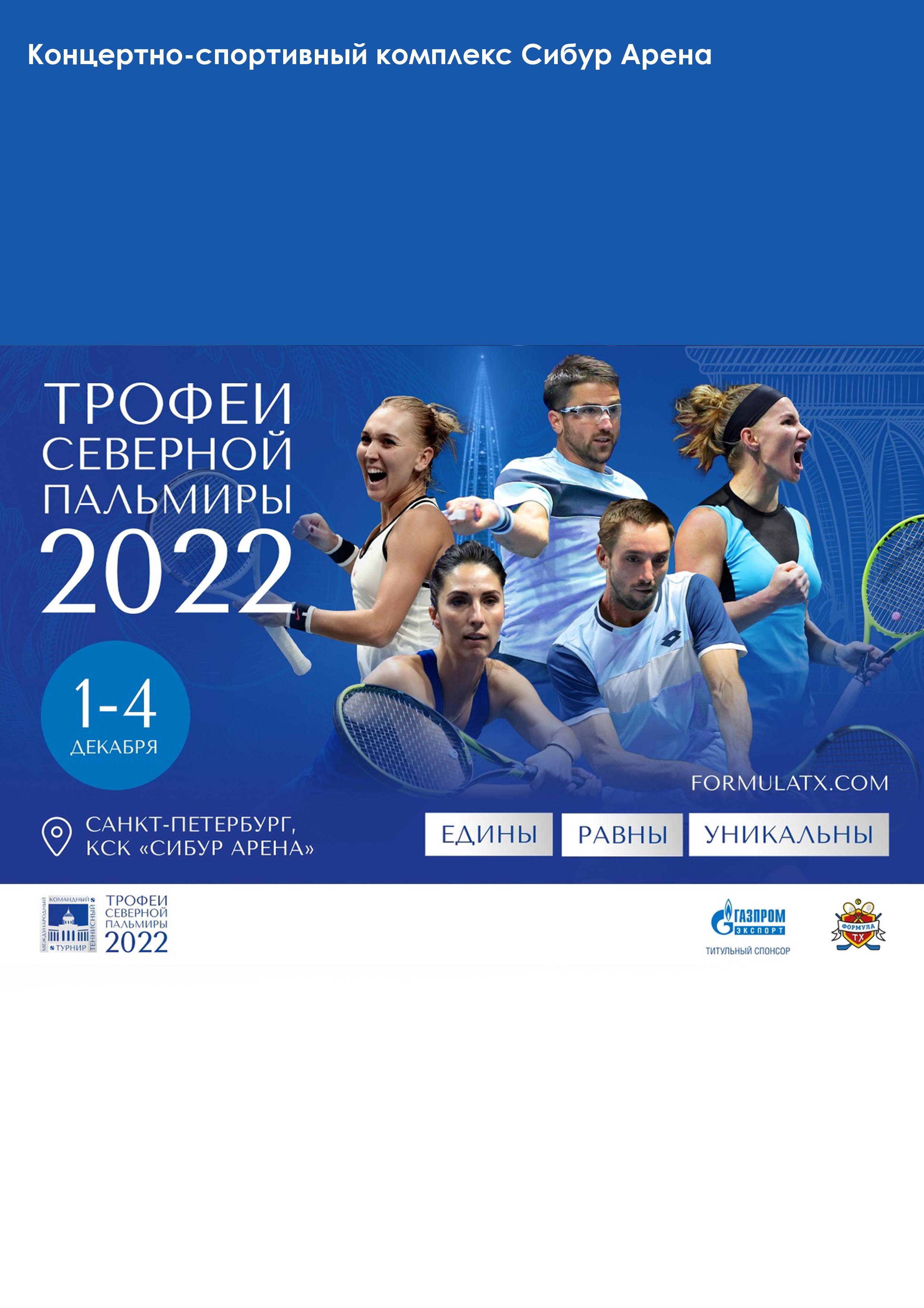 ТРОФЕИ СЕВЕРНОЙ ПАЛЬМИРЫ 1 декабря 2022 года Место: Футбольная ал., 8, Санкт-Петербург 
