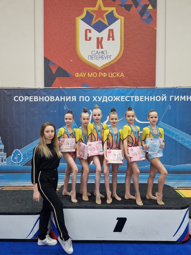 Поздравляем команду СК художественной гимнастики "Свобода"  с  третьим местом 22 января 2023 года 
