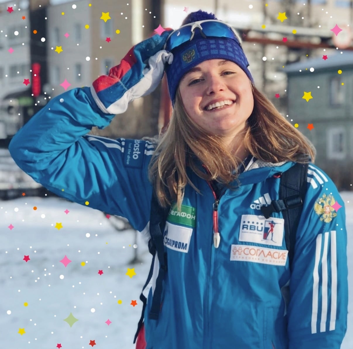 Поздравляем биатлонистку и ее тренера - Храмоножкина Валерия Сергеевича! 15 декабря 2022 года 