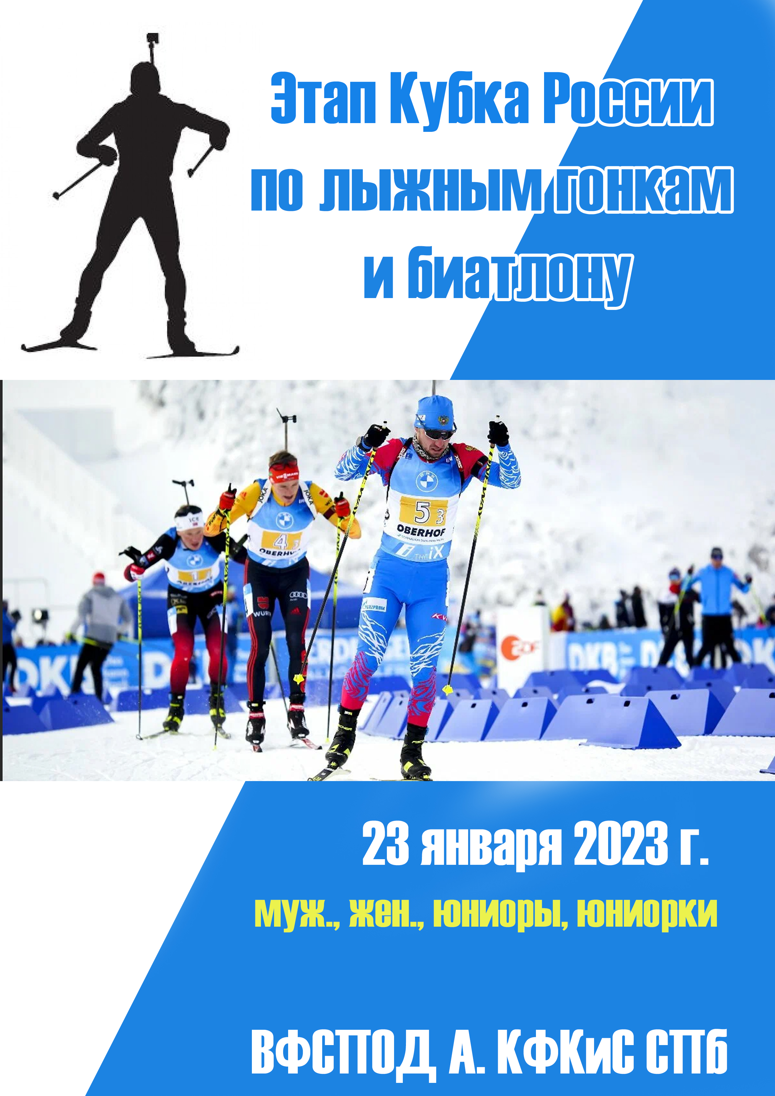Этап Кубка России по лыжным гонкам и биатлону 2023 23 января 2023 года 