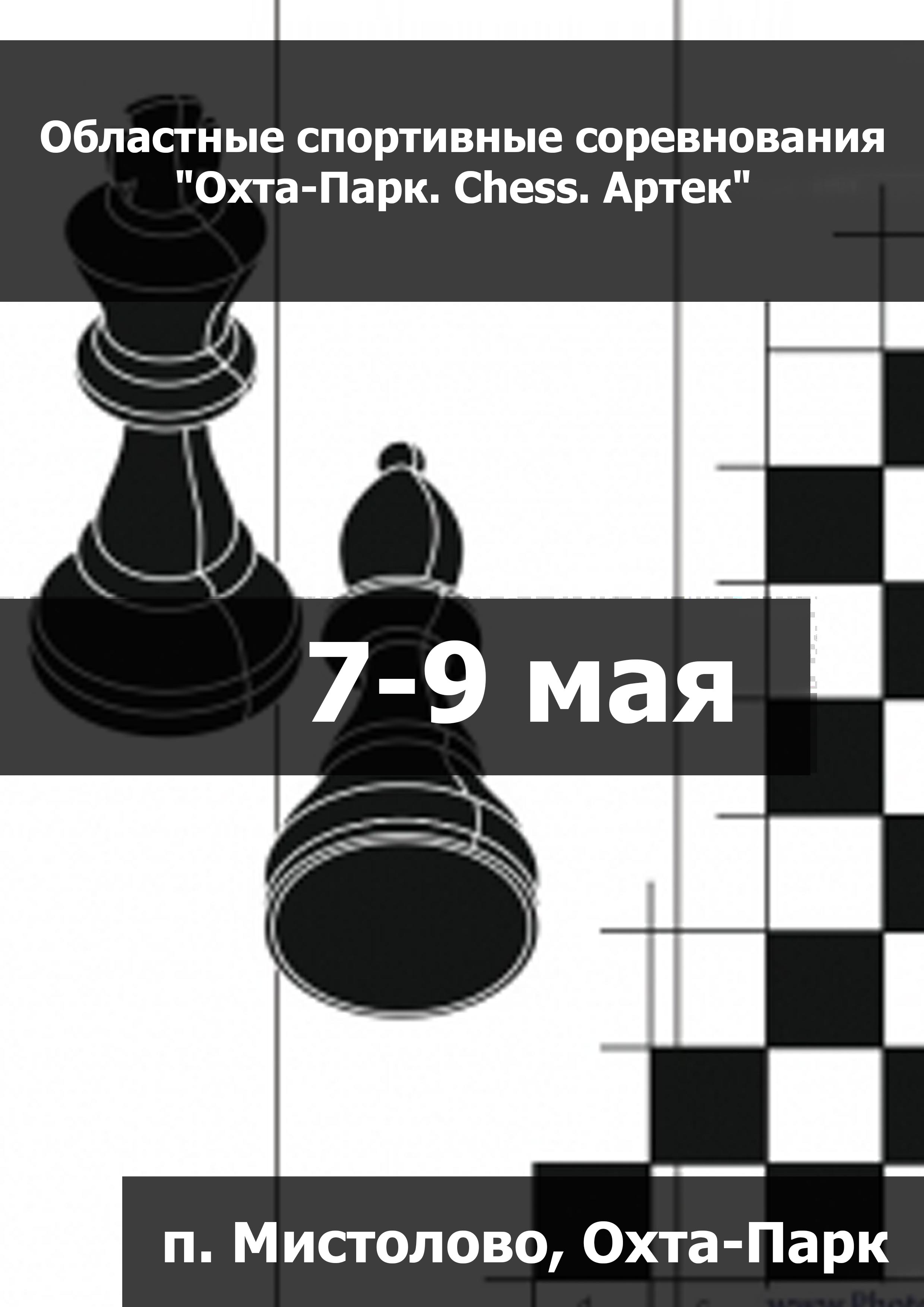 Областные спортивные соревнования "Охта-Парк. Chess. Артек" 7 мая 2023 года 